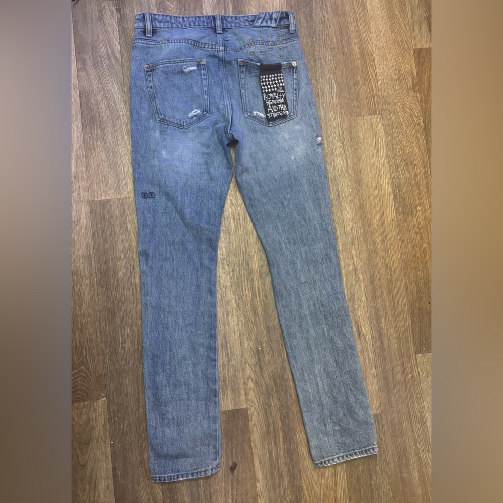 Ksubi Blue Skinny Jeans Classic Style